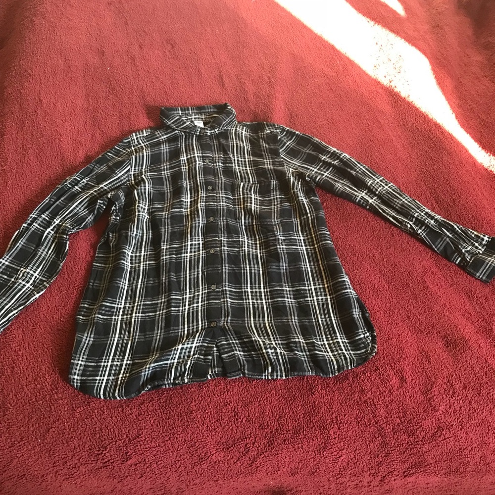 Long sleeve flannel shirt